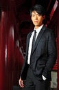 Free Smart Asian Man In Temple Stock Images - 9409214