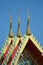 Free Three Temple Roofs Royalty Free Stock Photography - 9401307