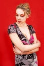 Free Blonde With Sad Look Isolated Stock Photos - 9411853