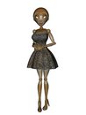 Free Sexy Female Robot 3D Render Stock Images - 9412384