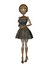 Free Sexy Female Robot 3D Render Stock Images - 9412384