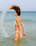 Free Girl Splashing Stock Photos - 9412513
