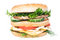 Free Hamburger Isolated Stock Photography - 9418622