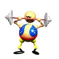 Free Strong Man Clipart Royalty Free Stock Photography - 9422587