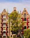 Free Old Amsterdam Houses Royalty Free Stock Images - 9433549