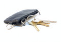 Free Wallet With Keys Royalty Free Stock Photo - 9438005