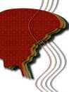 Free Textile Butterfly Royalty Free Stock Image - 9456856