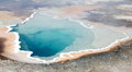 Free Yellowstone Heart Spring Closeup Stock Image - 9479521