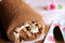 Free Homemade Swiss Chocolate Roll Stock Image - 9474771
