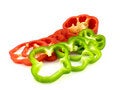 Free Sliced Peppers Royalty Free Stock Photo - 9480015