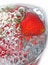 Free Fresh Strawberry In Glass Stock Photography - 9493422