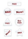 Free Label Set. Vector Stock Images - 9509884