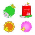 Free Set From Four Frames Stock Photos - 9538853