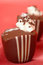 Free Chocolate Pudding In A Chocolate Cup Stock Photography - 9561452