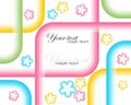 Free Pink Striped Frame Stock Photo - 9582460