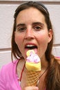 Free Front Lick Royalty Free Stock Photography - 965907