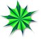 Free Green Blue Splat Royalty Free Stock Photo - 963265