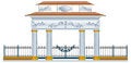 Free Column Arch Royalty Free Stock Photo - 9632565