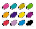 Free Buttons Oval Royalty Free Stock Image - 9707186