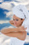Free Beautiful Girl With Towel Royalty Free Stock Images - 9704569