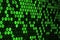 Free Green Hexagon Pattern Stock Images - 9720224