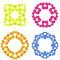 Free Petal Frames Royalty Free Stock Image - 984366