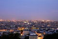 Free Dusk Over Paris - Wide Panoramics Stock Photo - 988000