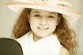 Free Girl In Fancy Hat Royalty Free Stock Photo - 989325