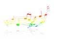 Free Illustration With Music. Stock Photos - 9803743