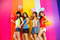Free Four Beautiful Girlfriends Stock Images - 9801274