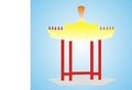Free China S Pavilion Royalty Free Stock Photos - 9814918