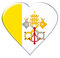 Free Icon Of Vatican City Flag Royalty Free Stock Photos - 9819638