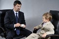 Free Father And Son Royalty Free Stock Photography - 9828787