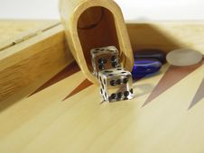 Backgammon Dice Royalty Free Stock Photos Backgammon Dice Royalty Free Stock Photos