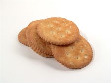 Stacked Crackers Royalty Free Stock Images