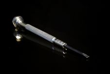 Mini Screwdriver Royalty Free Stock Photography Mini Screwdriver Royalty Free Stock Photography