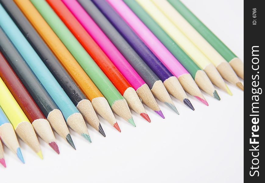 Photo of Colored Pencils - Part of Series. Photo of Colored Pencils - Part of Series