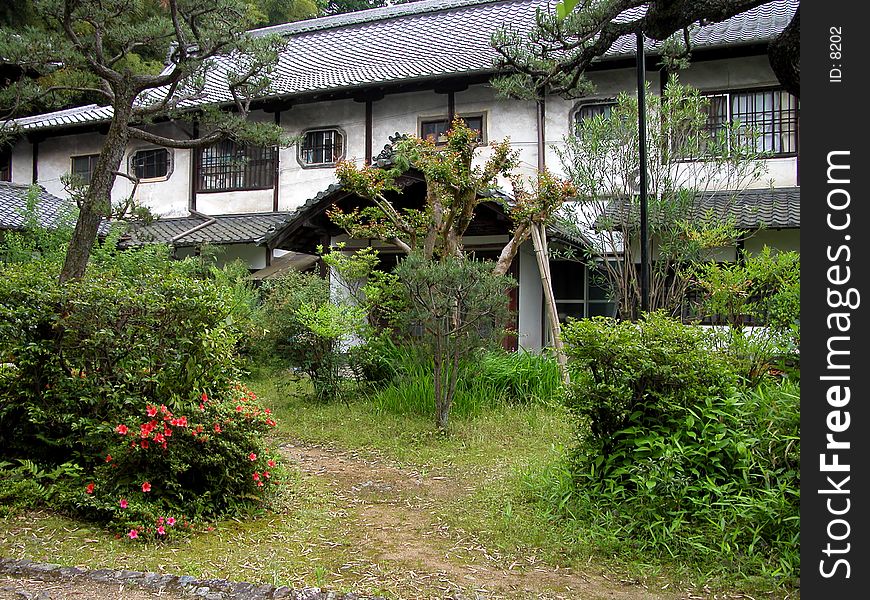 Japanese backyard