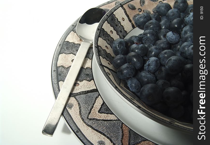 Plate And Berries