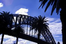 Harbour Bridge Silhouette Royalty Free Stock Photos Harbour Bridge Silhouette Royalty Free Stock Photos
