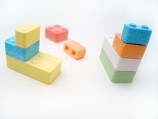Candy Blocks III Stock Image Candy Blocks III Stock Image