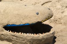 Sand Whale Stock Photography Sand Whale Stock Photography