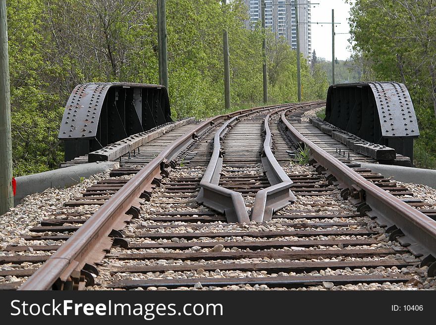 Photo of old stratcona Streetcar rails. Photo of old stratcona Streetcar rails