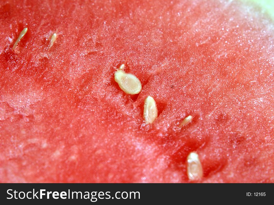 Water Melon's Juicy Flesh