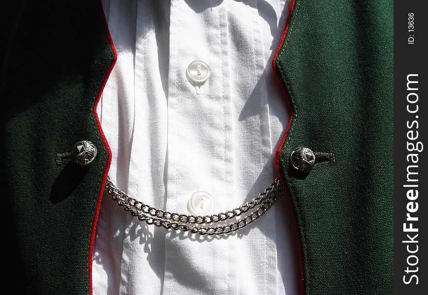 bavarian costume waistcoat