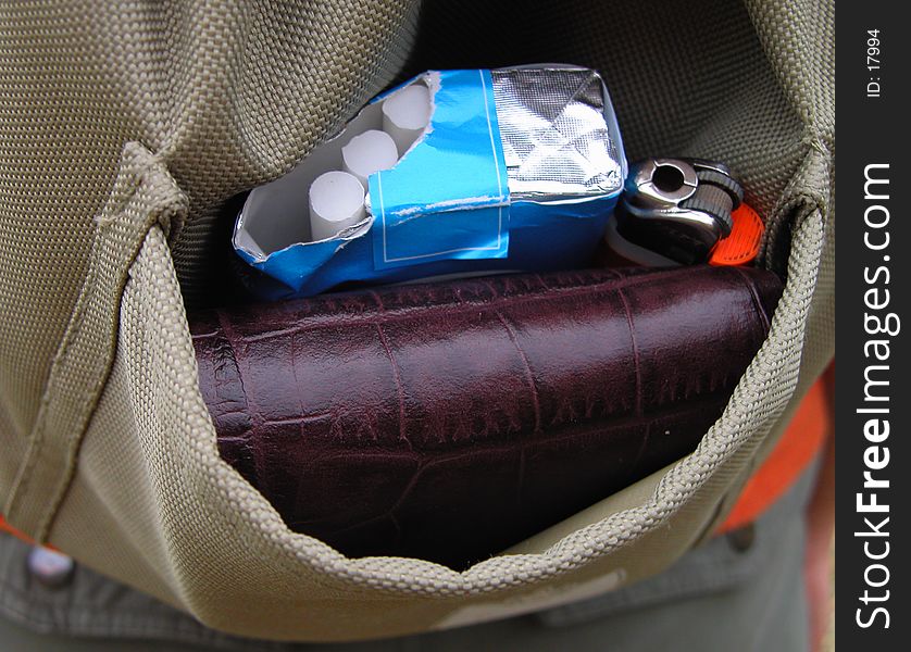 Backpack pocket