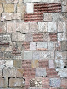 Stone And Brick Wall Stock Photo Stone And Brick Wall Stock Photo