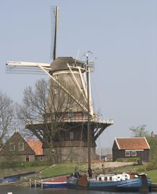 Dutch Windmill Stock Photo Dutch Windmill Stock Photo