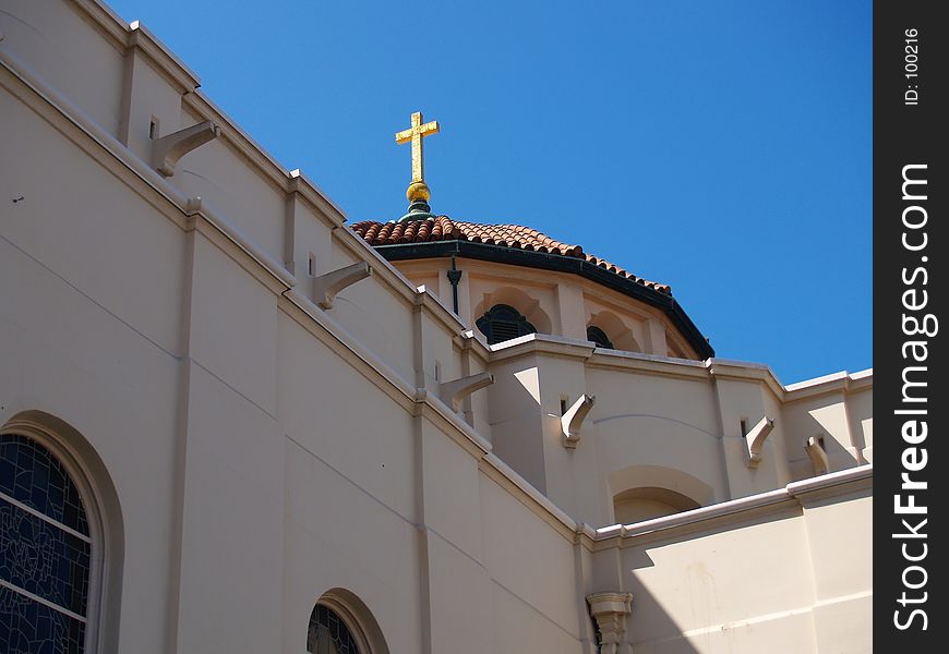 Basilica Dome and Cross