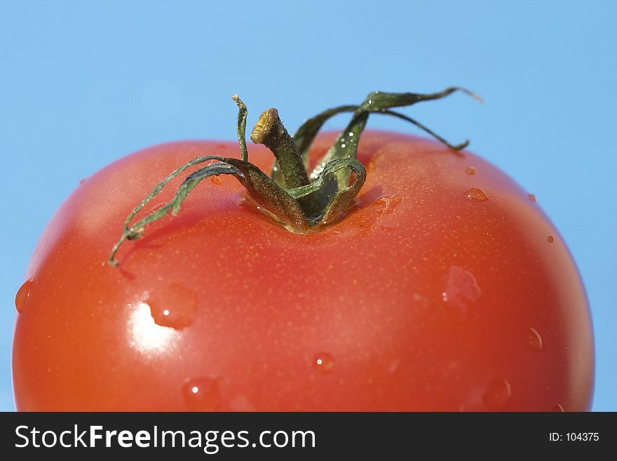 Close-Up red Tomato